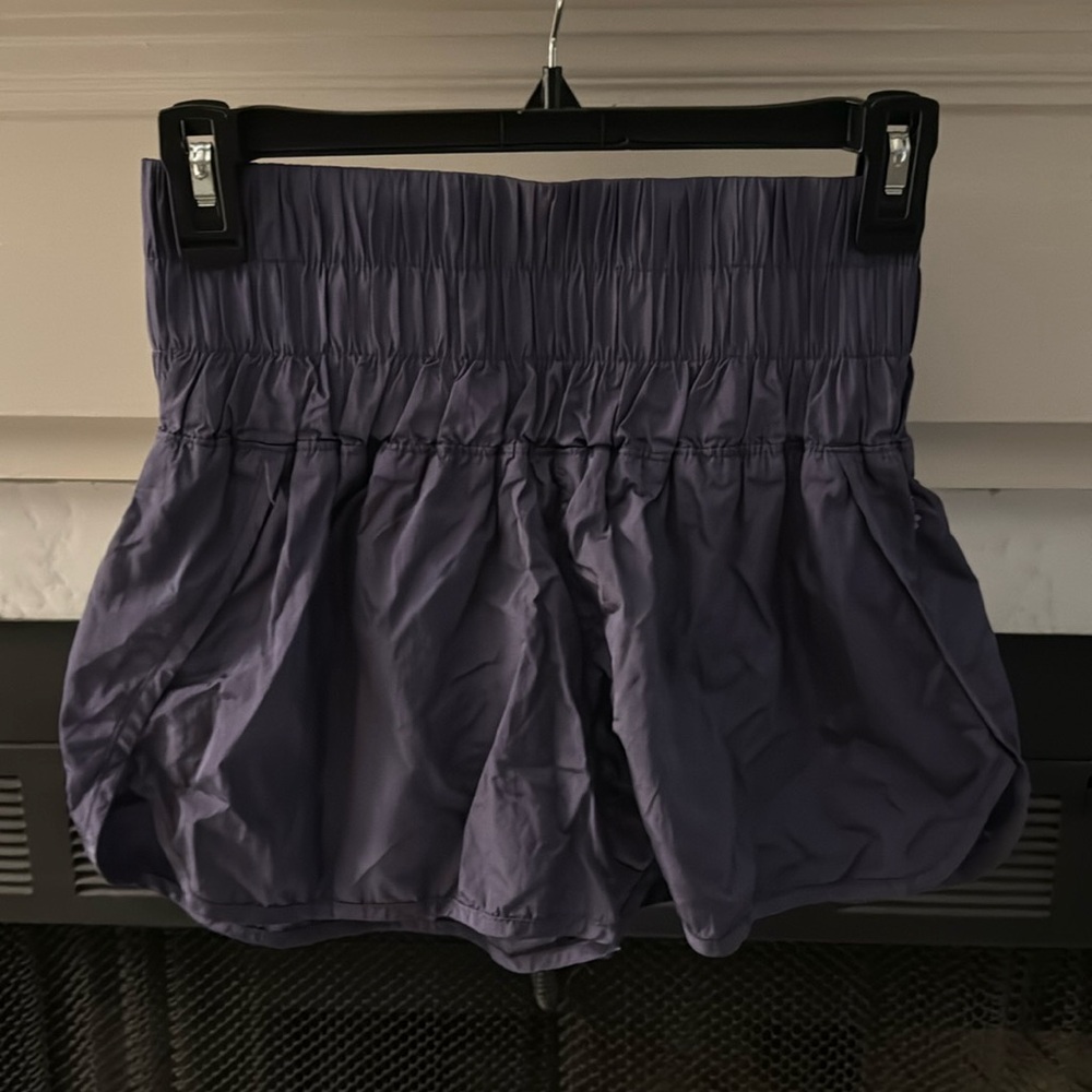 Free People Movement The Way Home Small Navy Blue shorts